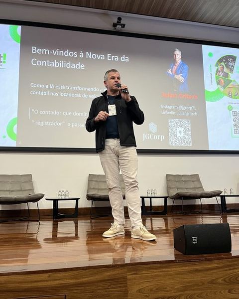 Apresentação da JGCorp durante o evento
